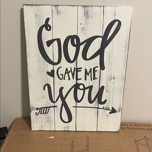 Rustic White and Black Wall Art Decor